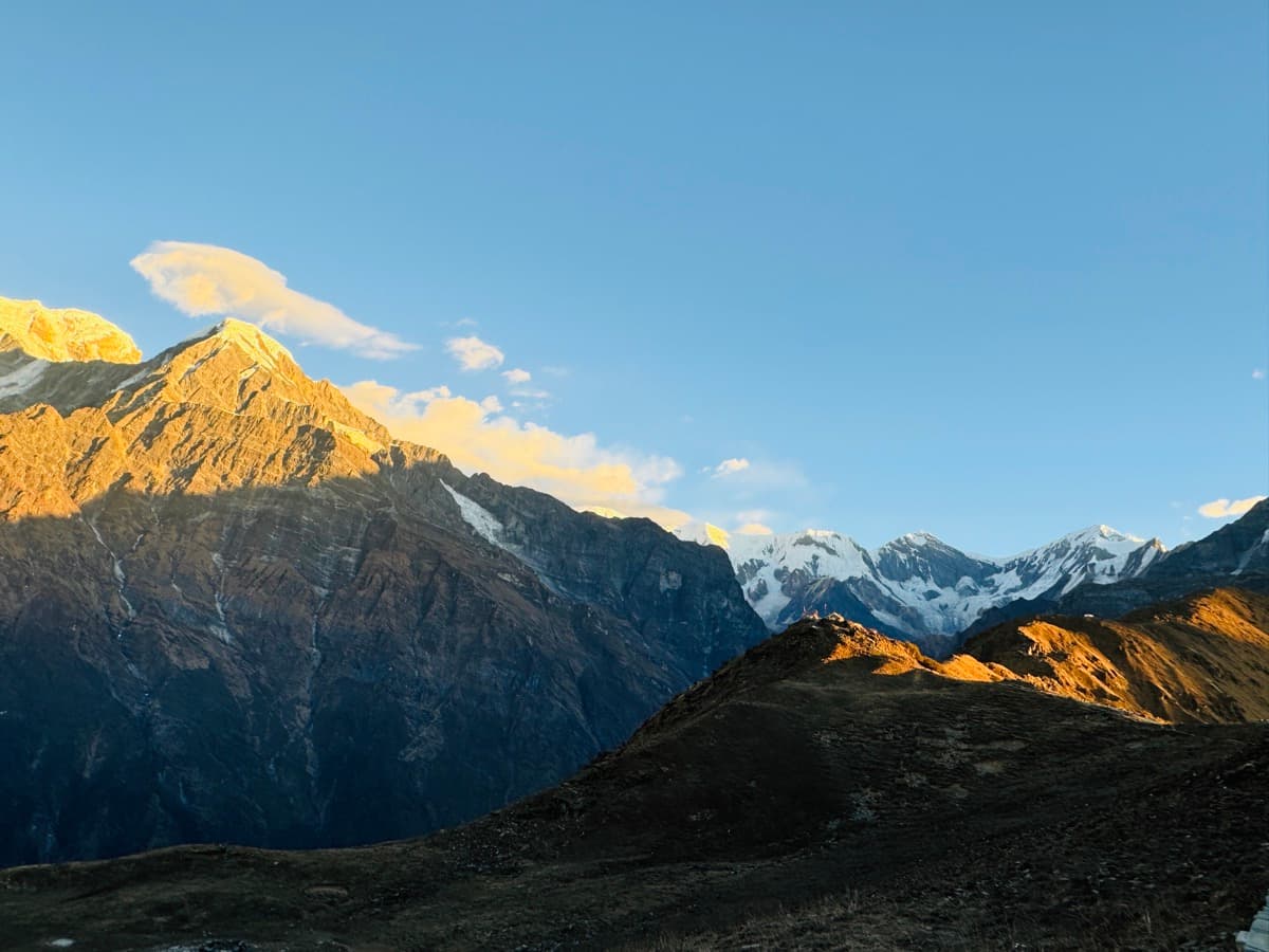 Mardi himal view point